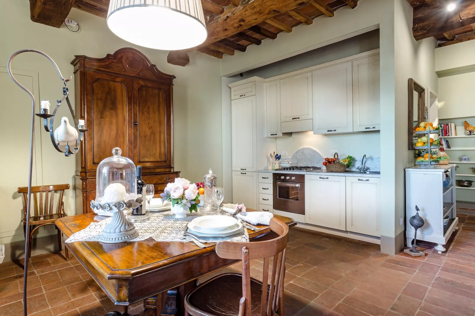 Il Frantoio Farmhouse Apartment - Esszimmer