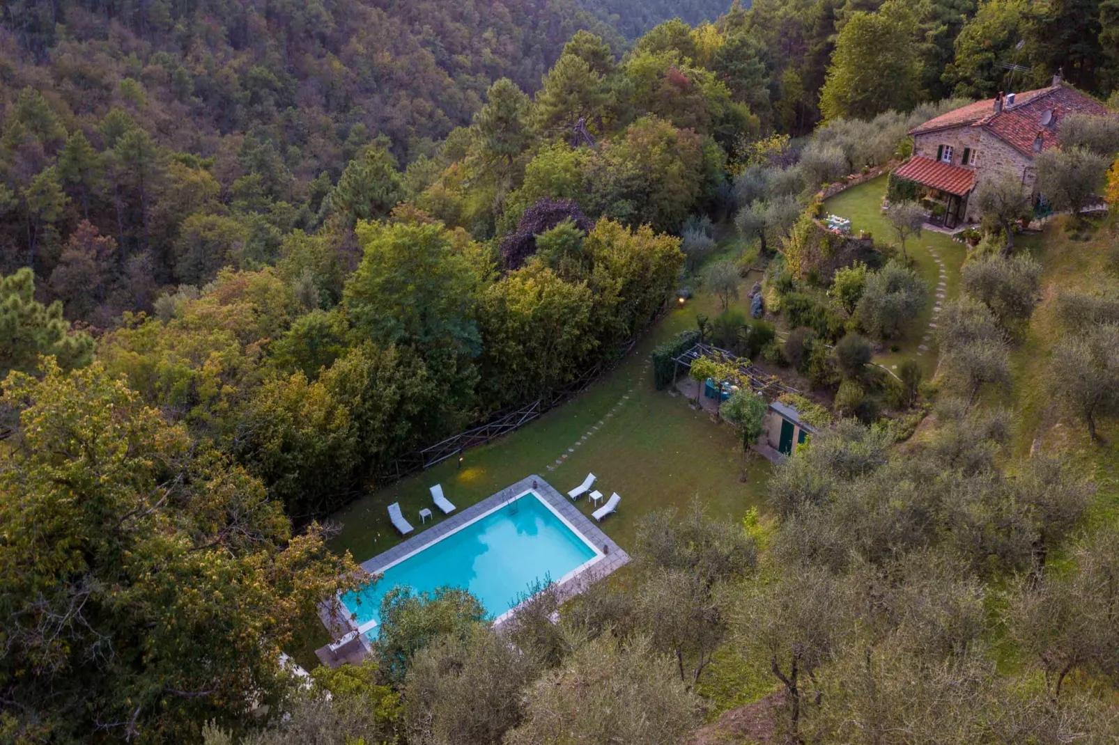 Casa Nel Bosco - Außenbereich Sommer