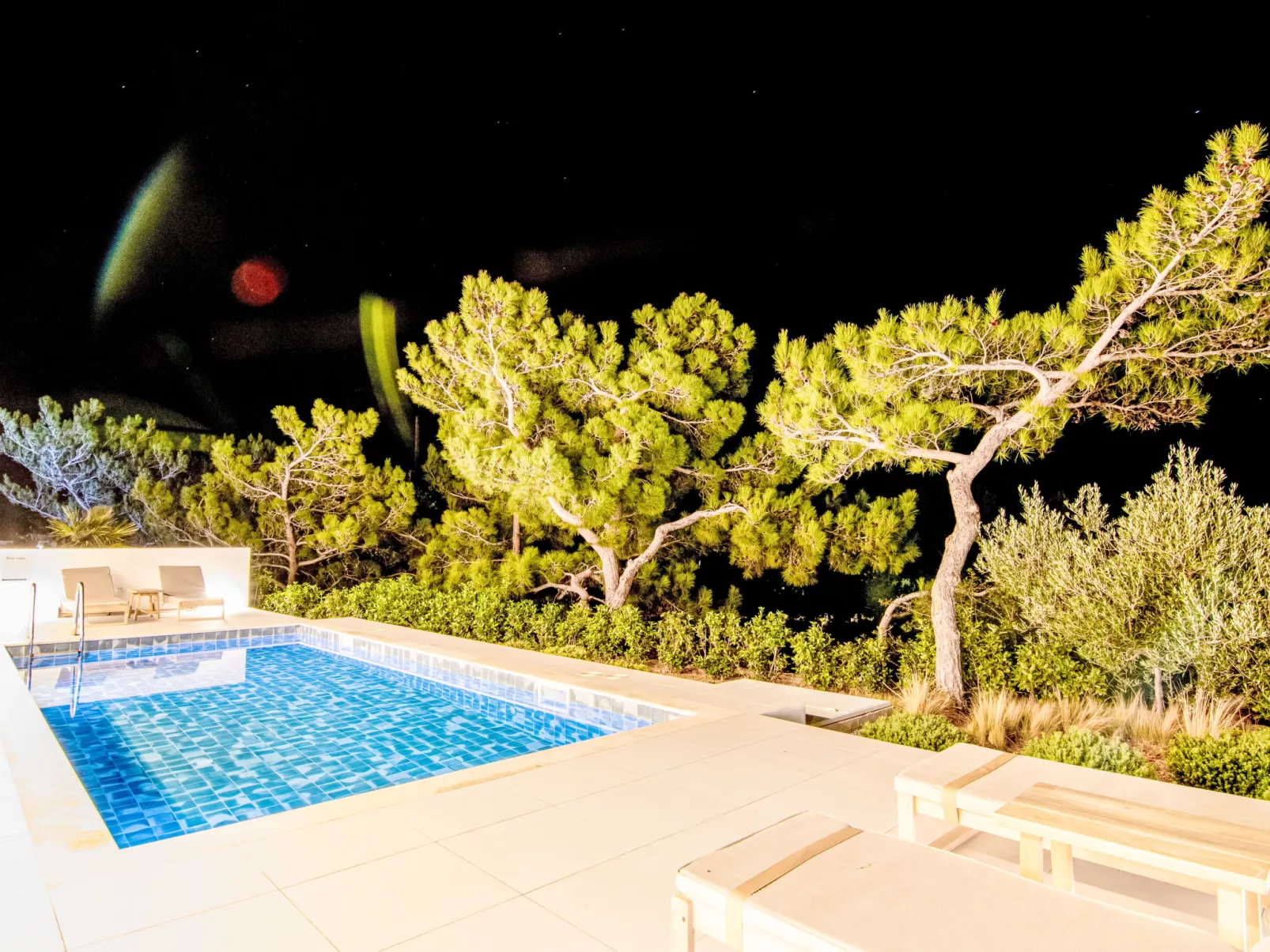 Villa Maria mit privatem Pool und Meerblick - Draußen