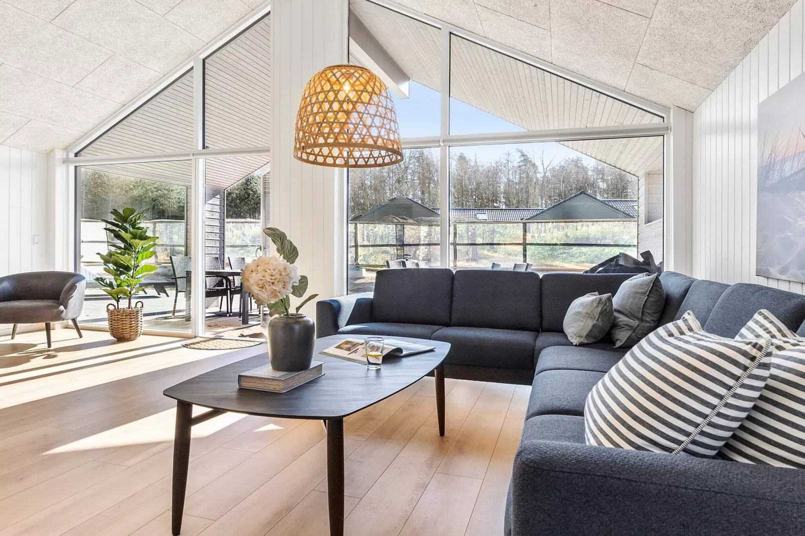 5 Sterne Ferienhaus in Glesborg - Innenbereich