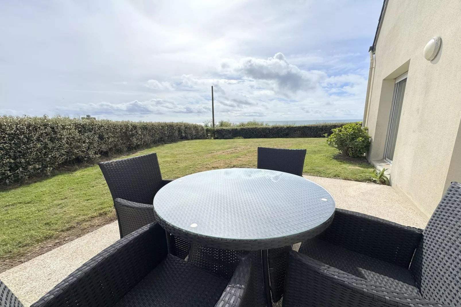 Ferienhaus mit Panoramablick Le Conquet - Terrasse / balcon