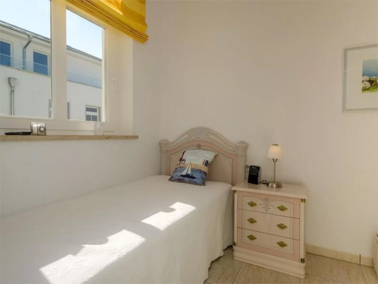 Strandnahe Wohnung mit Großem Balkon und Meerblick - Dedans