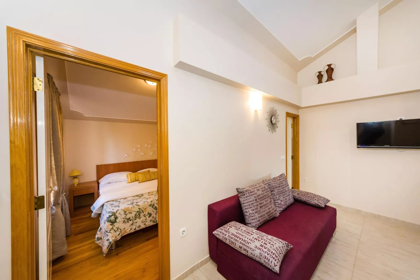 Beachfront apartment Mareo 6 - Wohnzimmer