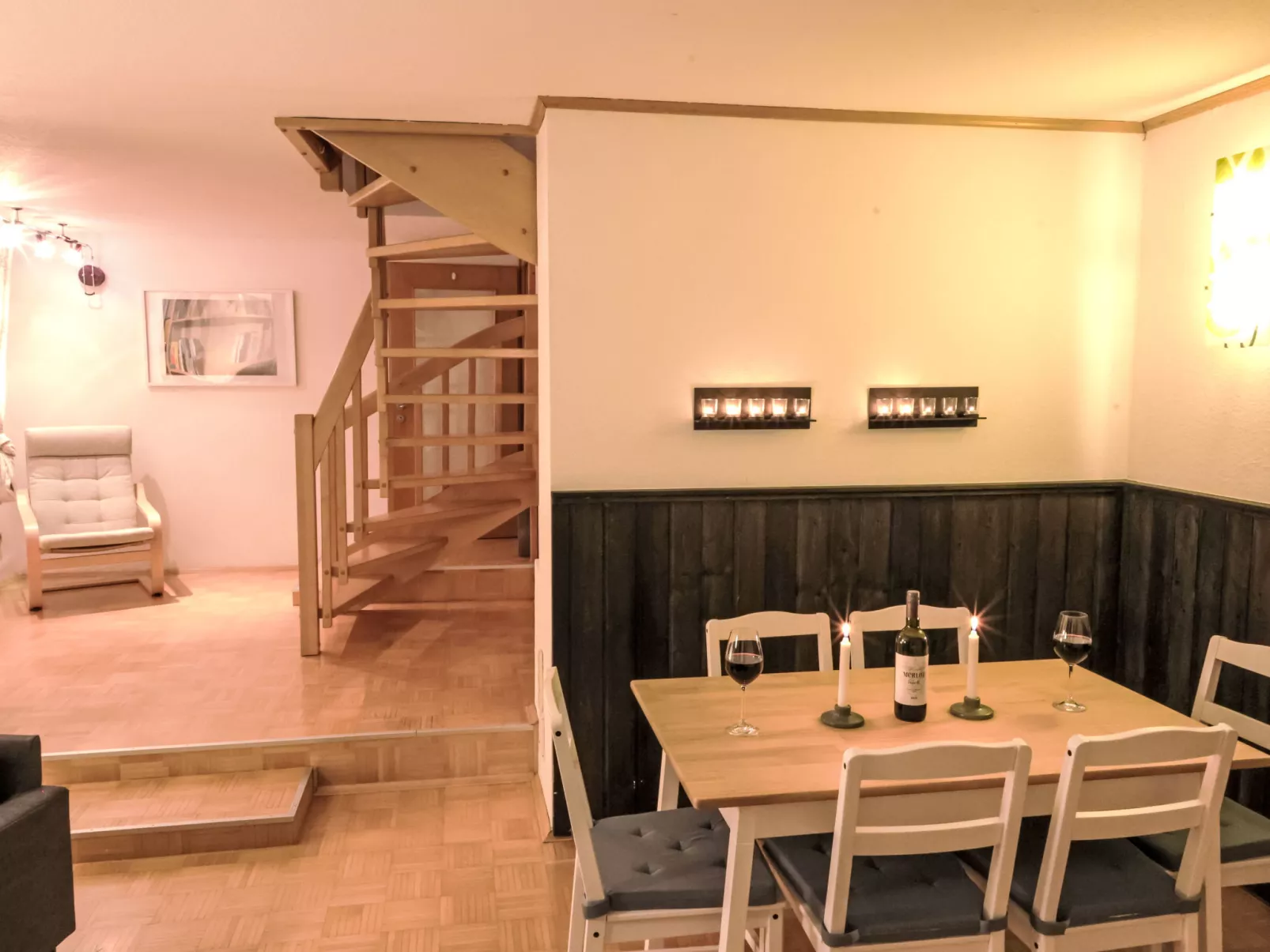 Ferienwohnung an der Bergkirche - Drinnen