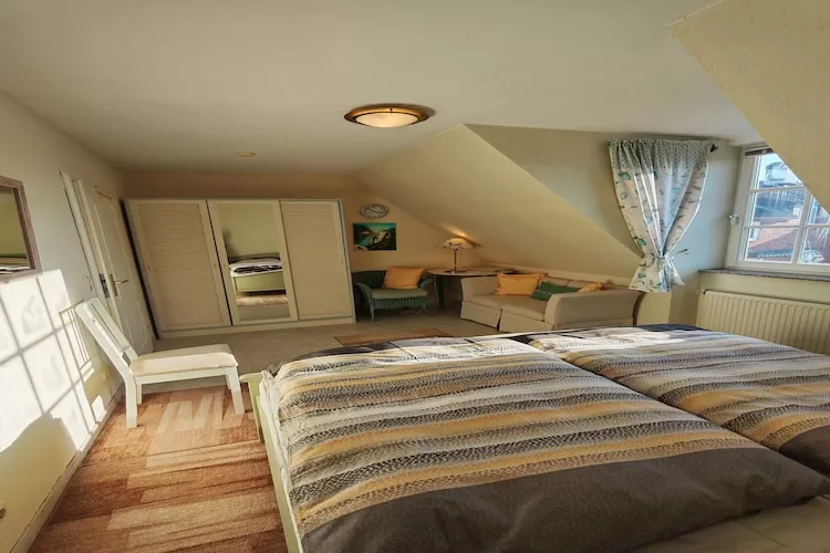 Ferienwohnung Gartenblick - Schlafzimmer