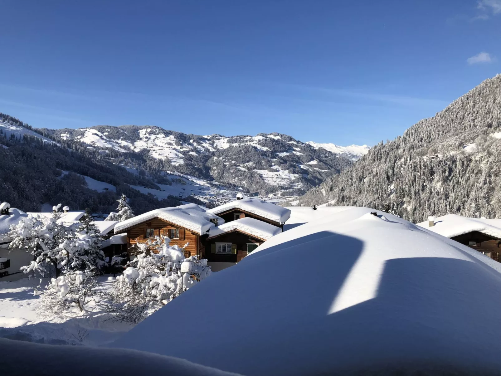 Haus Gujan, (Fideris). - Dehors
