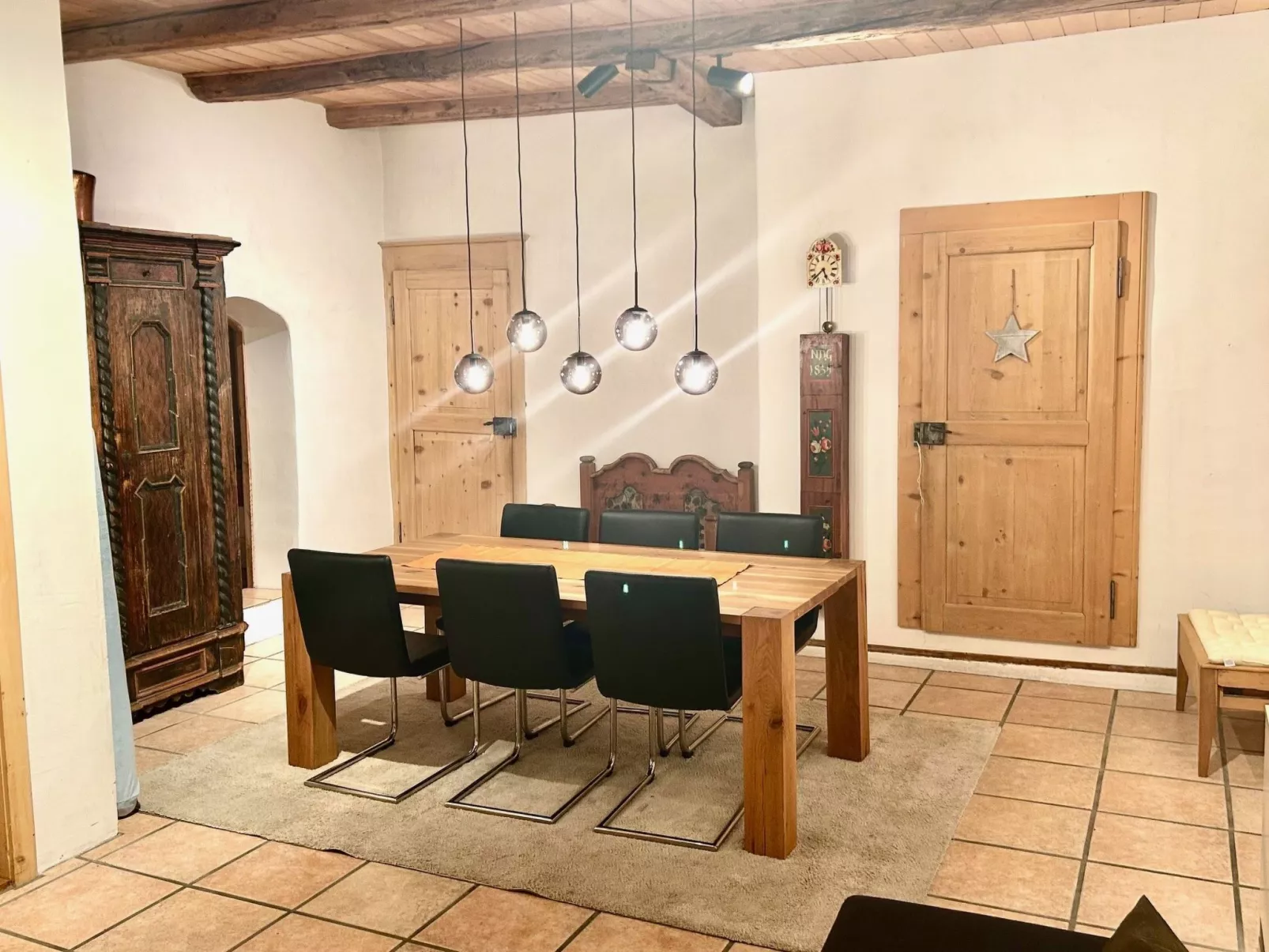 Chasa Stupan 1. Obergeschoss, (Ardez). - Dedans