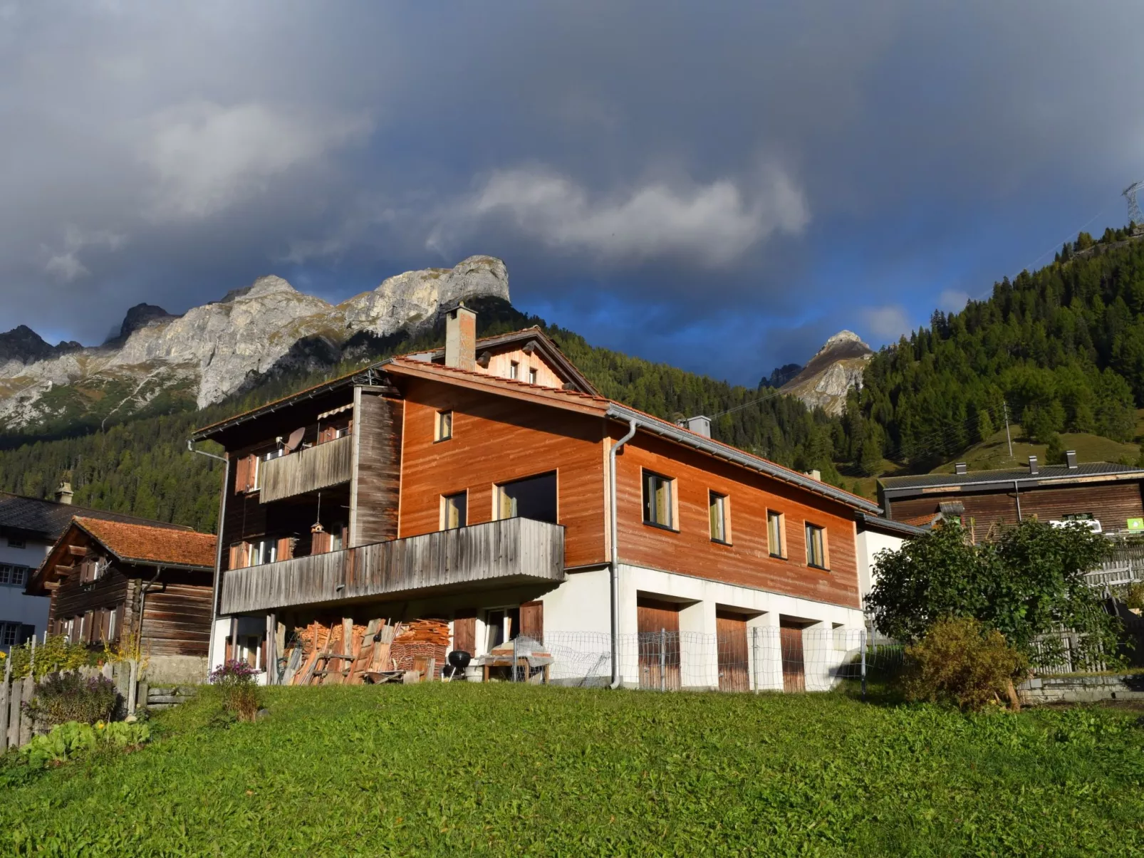 Wohnung Stücklihaus, (Sufers). - Draußen