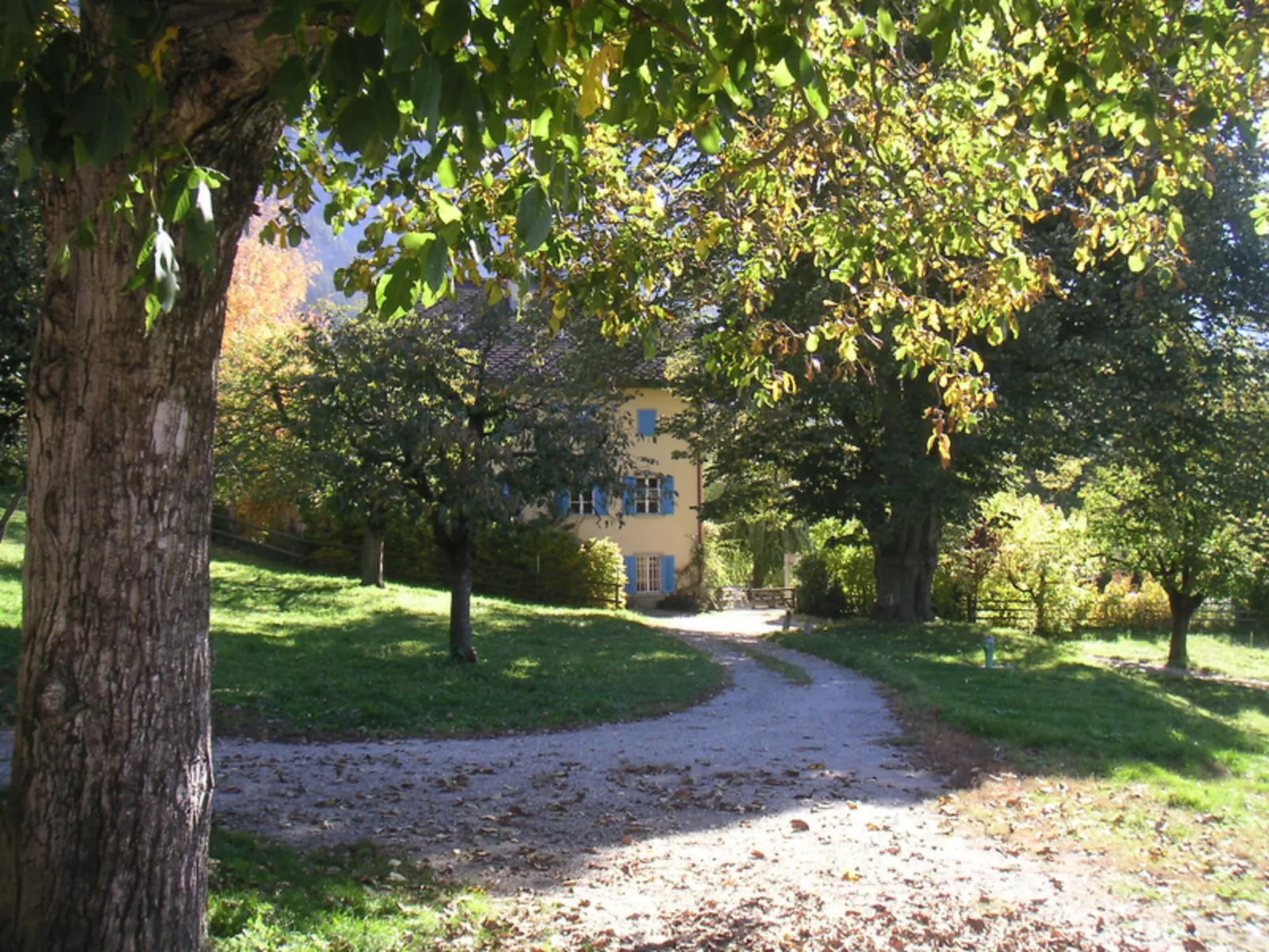 Haus Noains, (Rodels). - Draußen