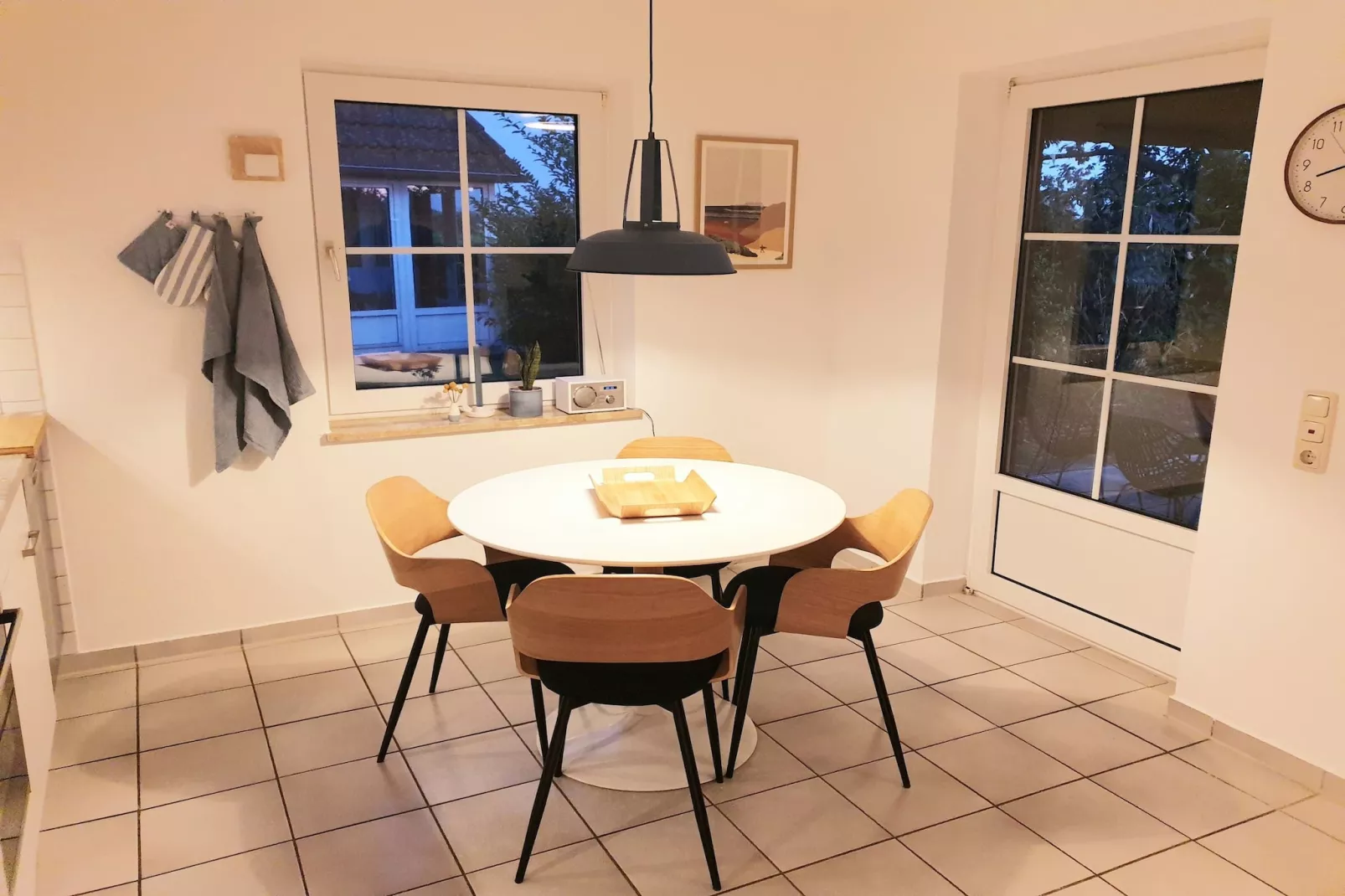 Ferienwohnung Terrasse und Aussicht - Küche