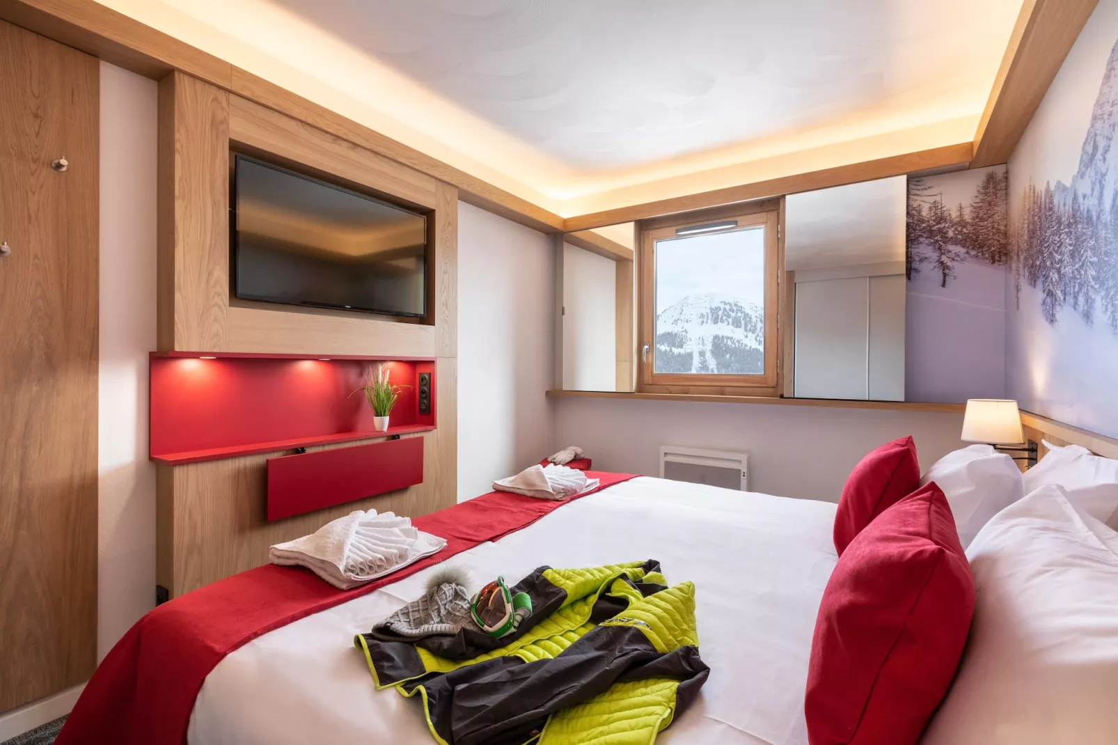 Village Club MMV Plagne 2000  Room for 6 people - Bedroom