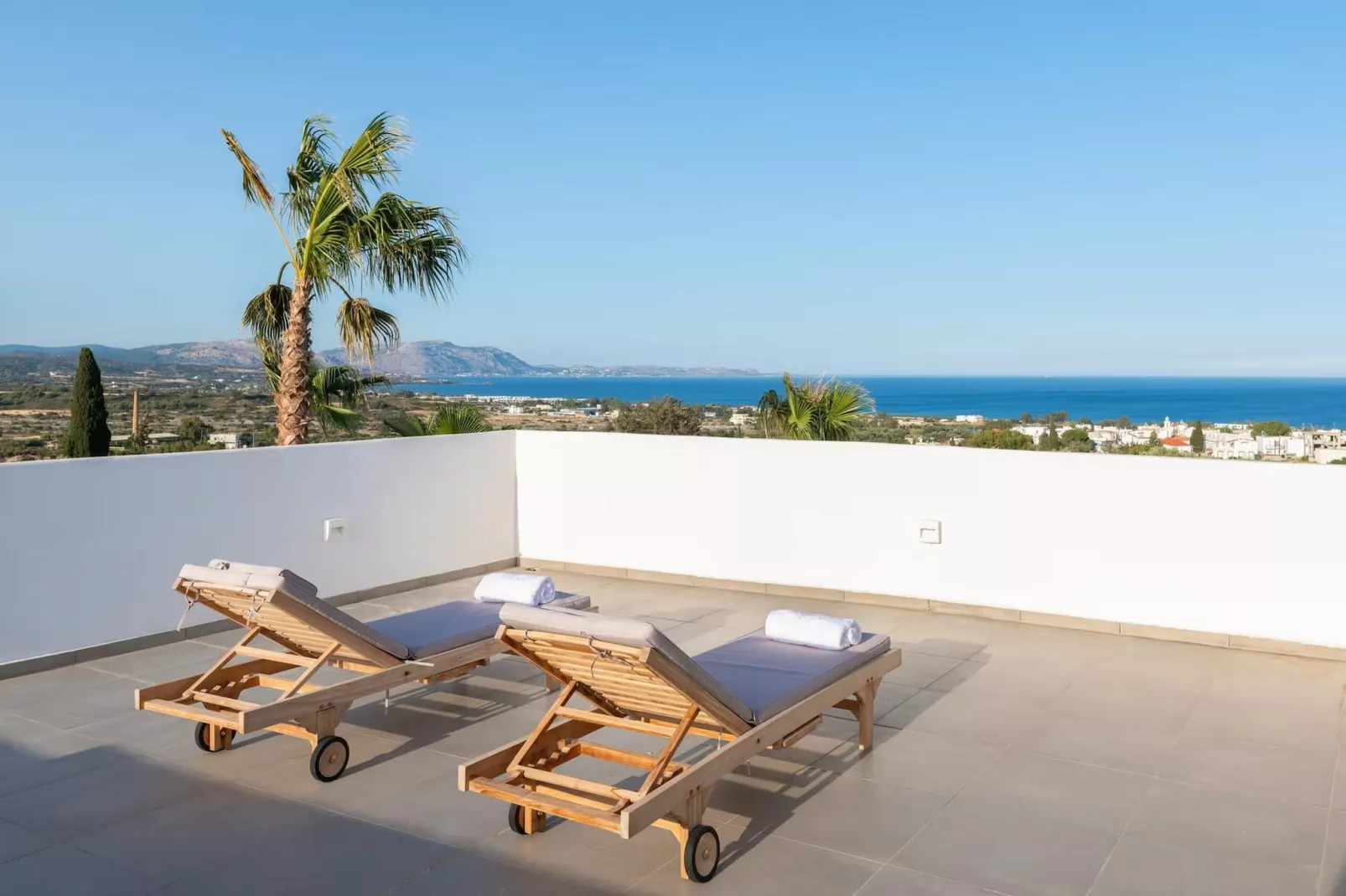 Sunset Hill Villa - Aussicht Sommer
