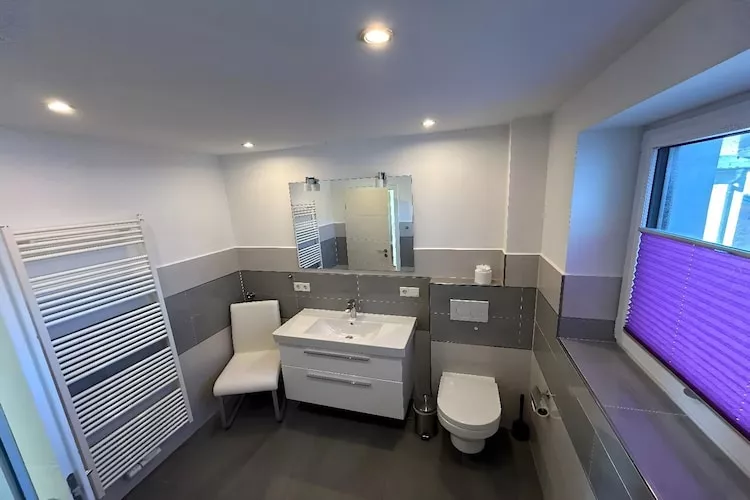 Ferienwohnung Schöne Aussicht - Salle de bain