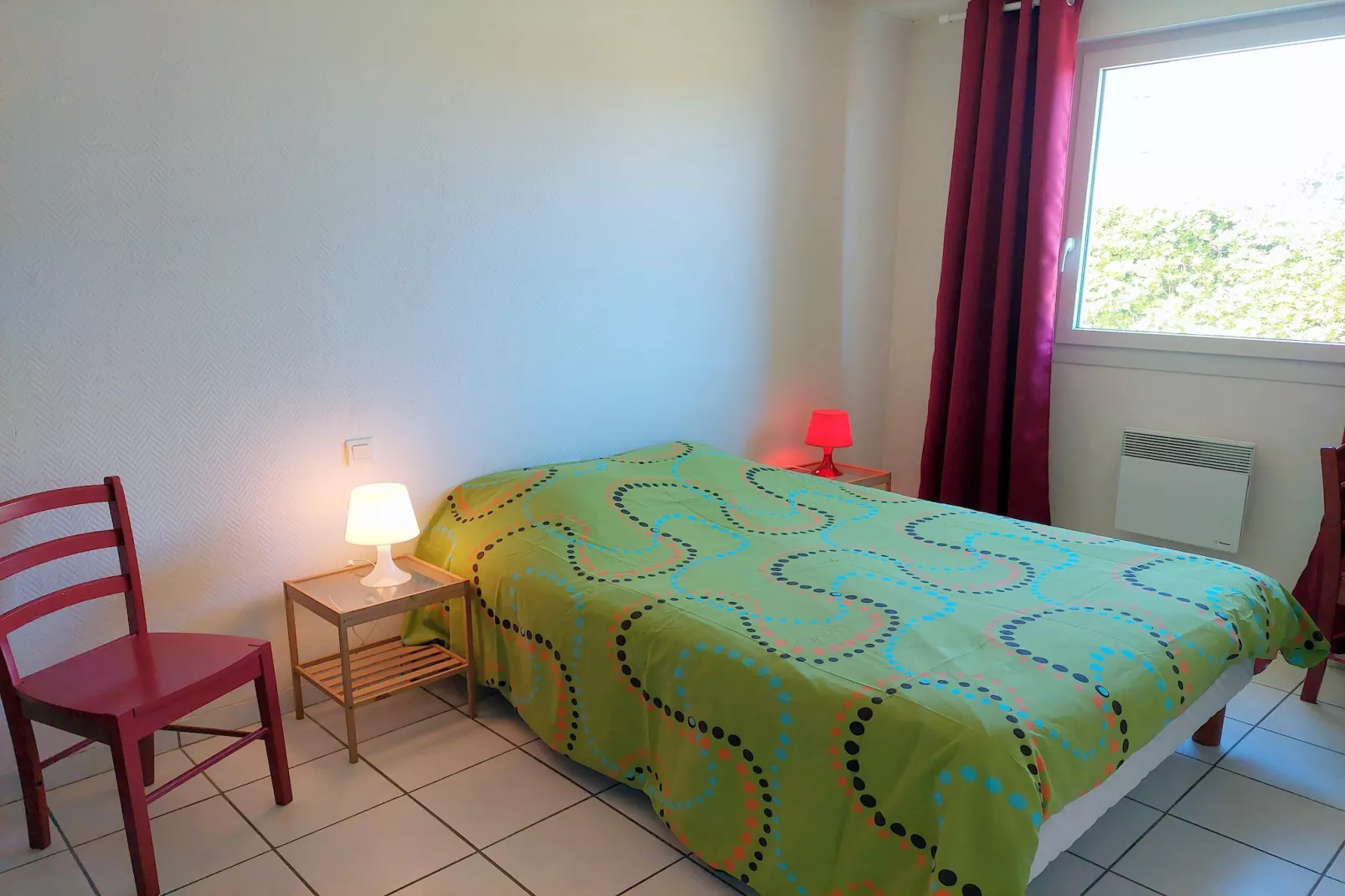 Ebenerdiges Ferienhaus in Strandnähe Santec - Schlafzimmer