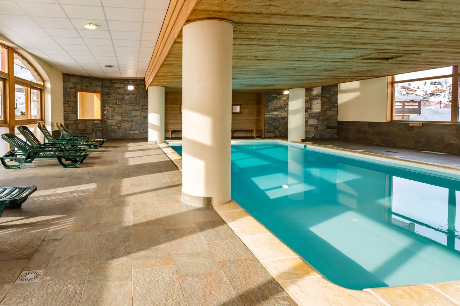 Résidence L'Ecrin des Sybelles 2-Room Cabin Apartment - 6 People OTA - Swimming pool