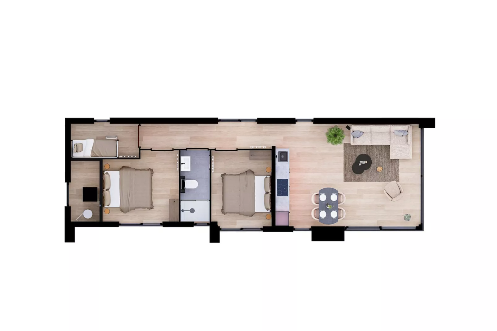 Villa Meerzicht | 6 Pers. - Plan