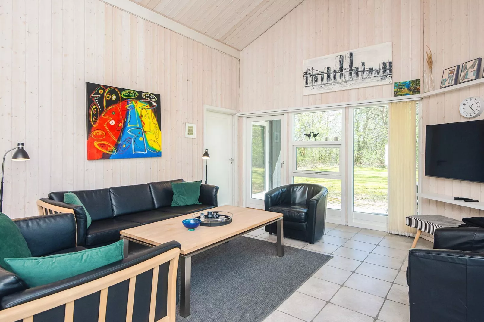Maison de vacances pour 8 a Oksbøl - Intérieur