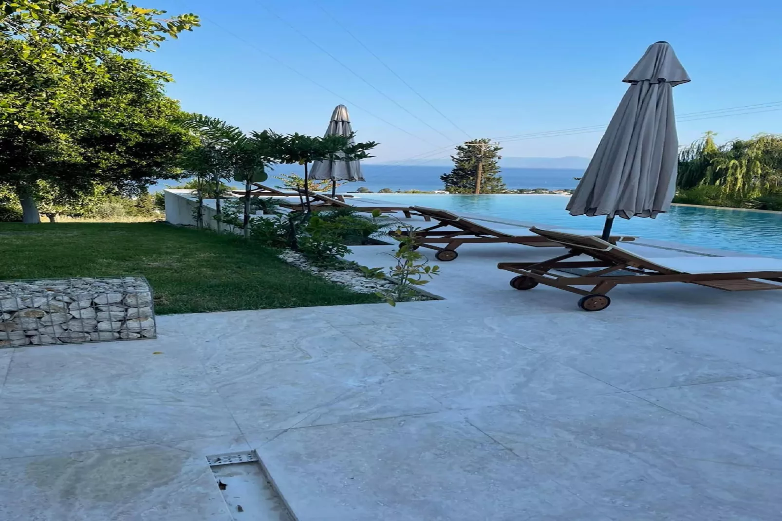 Luxury Villa at Vrahniou - Swimming pool