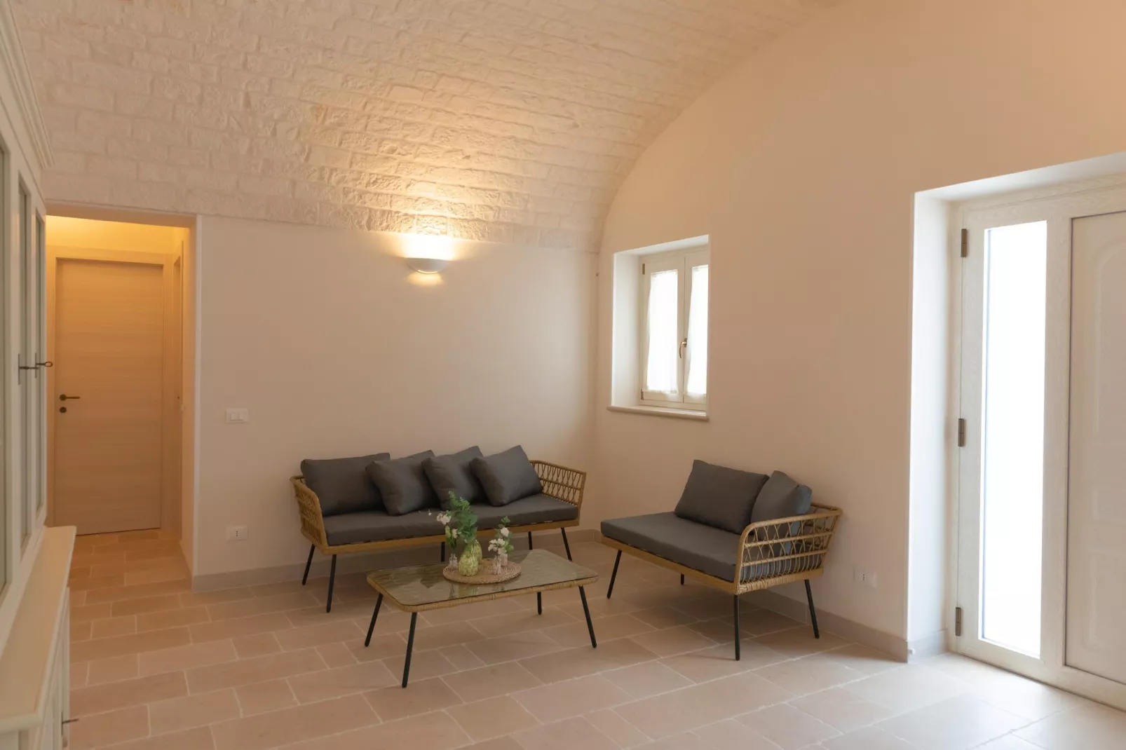Dimora San Galaro in Ostuni - Wohnzimmer