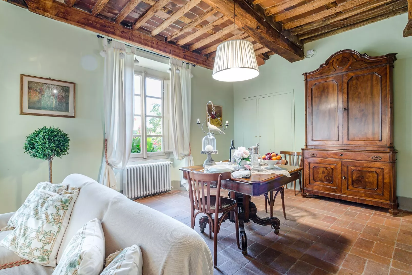 Il Frantoio Farmhouse Apartment - Esszimmer