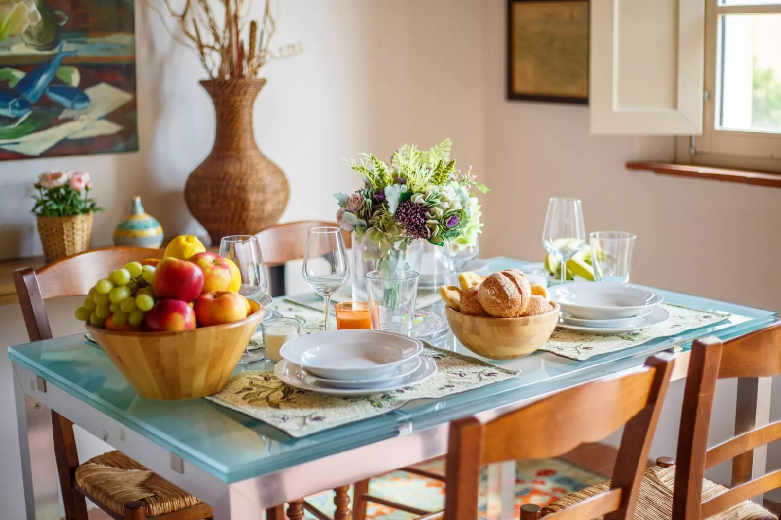 Casa Bellavista at Borghetto Farmhouse - Esszimmer