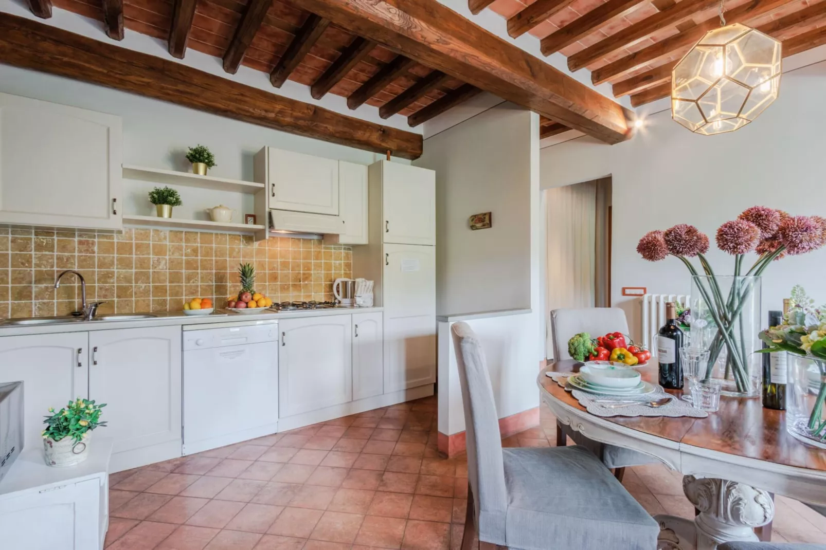 Donato, Farmhouse Apartment with Pool - Küche