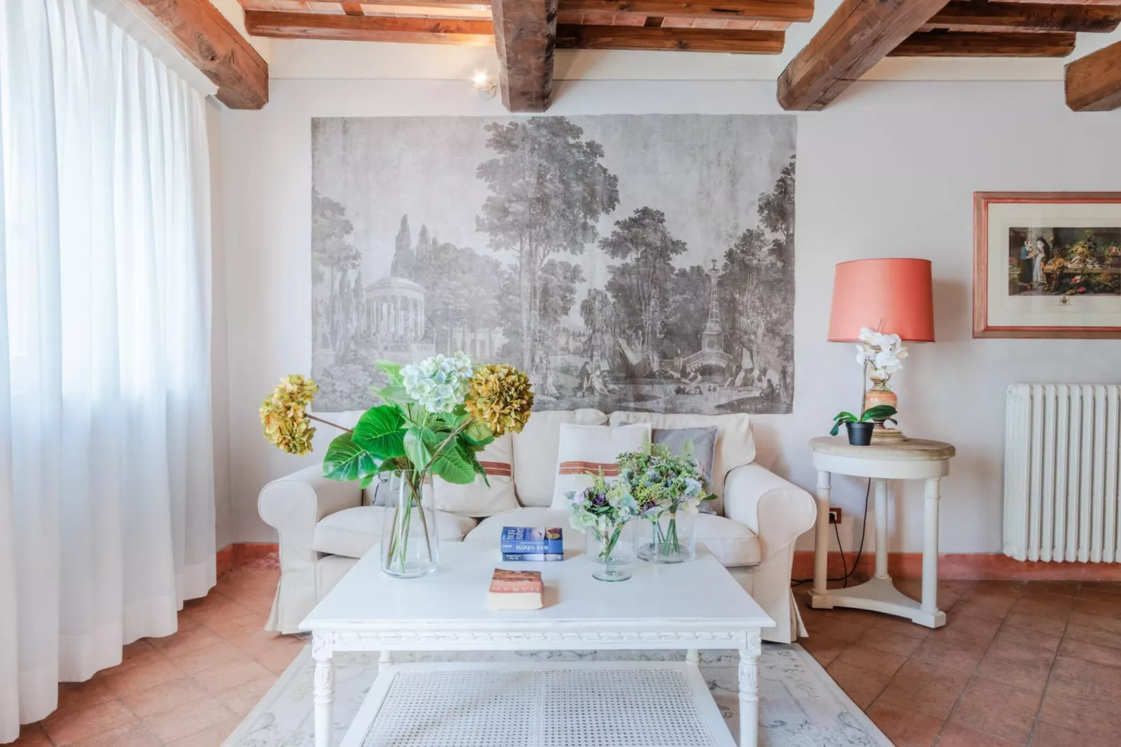 Elisa Farmhouse Apartment in Wine Resort - Wohnzimmer