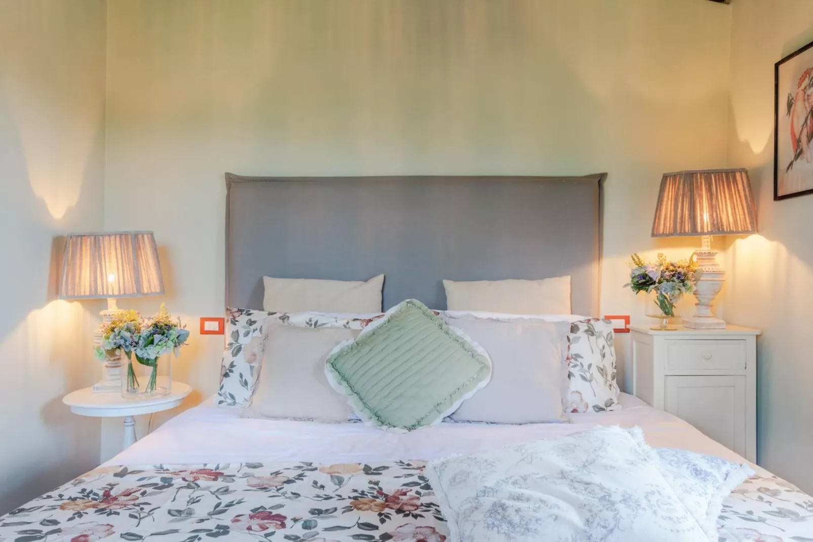 Anna Farmhouse Apartment in Wine Resort in Lucca - Schlafzimmer