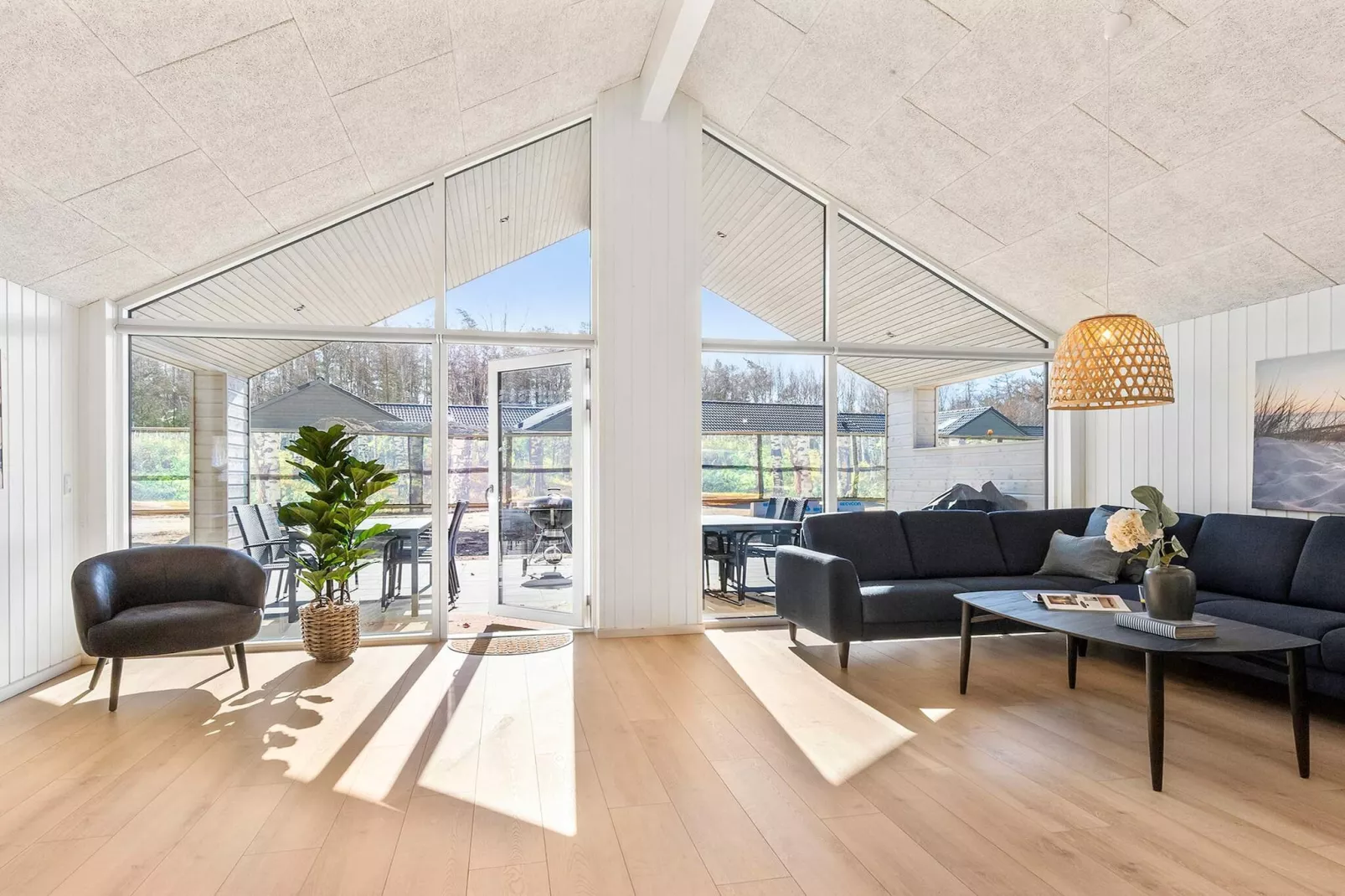 5 Sterne Ferienhaus in Glesborg - Innenbereich