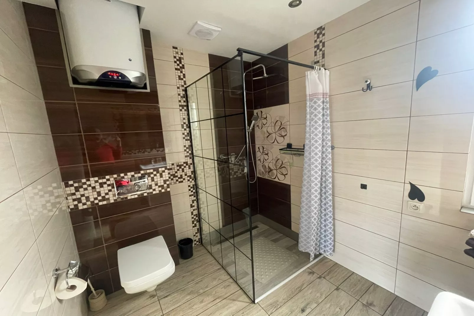 Dom wakacyjny nad jeziorem Goszcza w Lubrzy dla max 4 osób - Bathroom