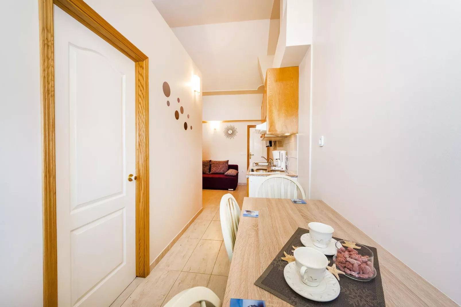 Beachfront apartment Mareo 6 - Esszimmer