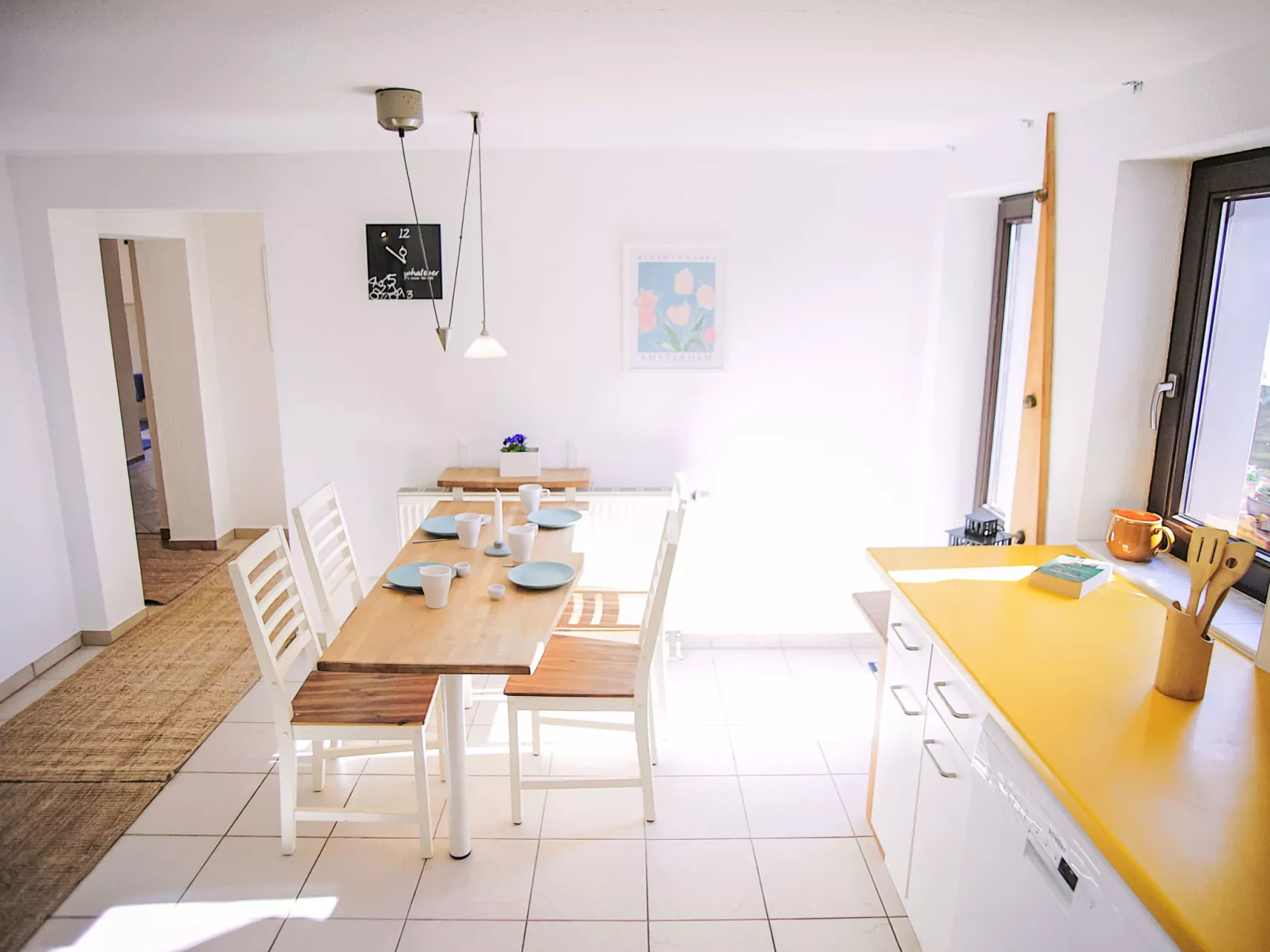 Ferienwohnung an der Bergkirche - Drinnen