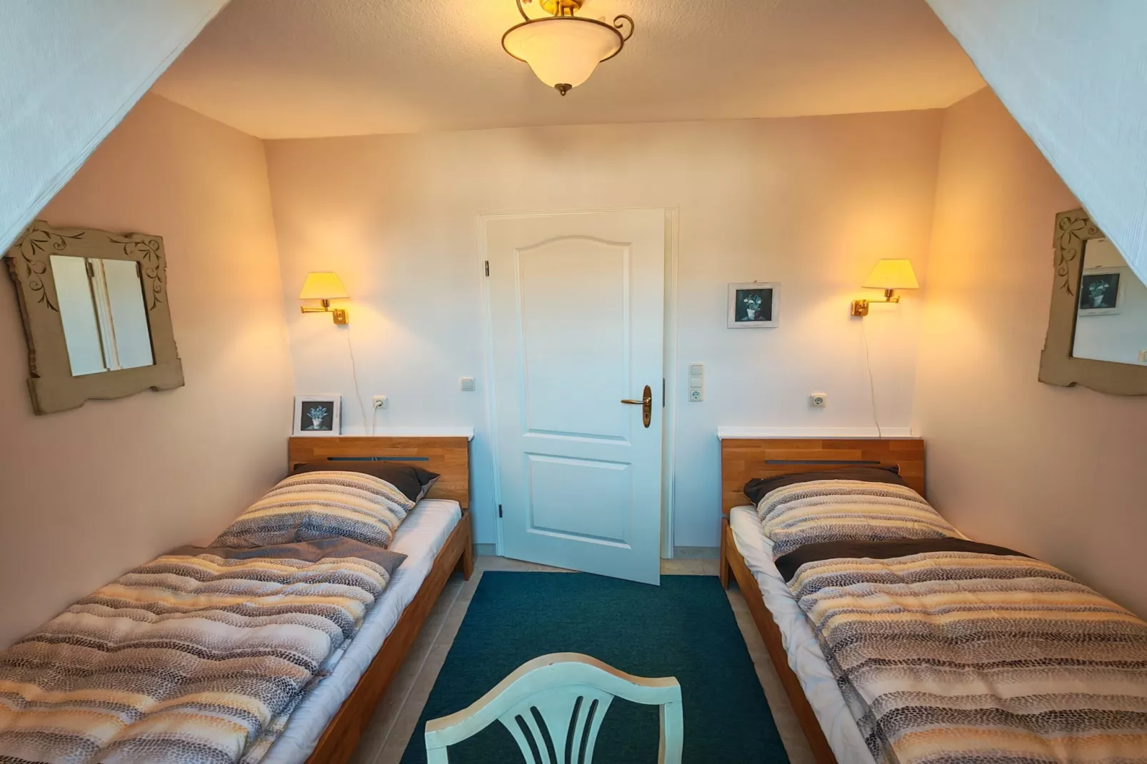 Ferienwohnung Gartenblick - Schlafzimmer