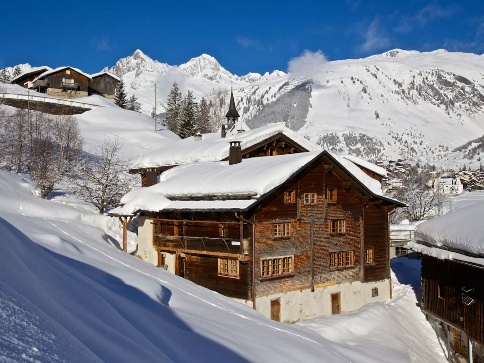 Tgèsa Surrein Giassa10, (Sedrun/Surrein). - Dehors
