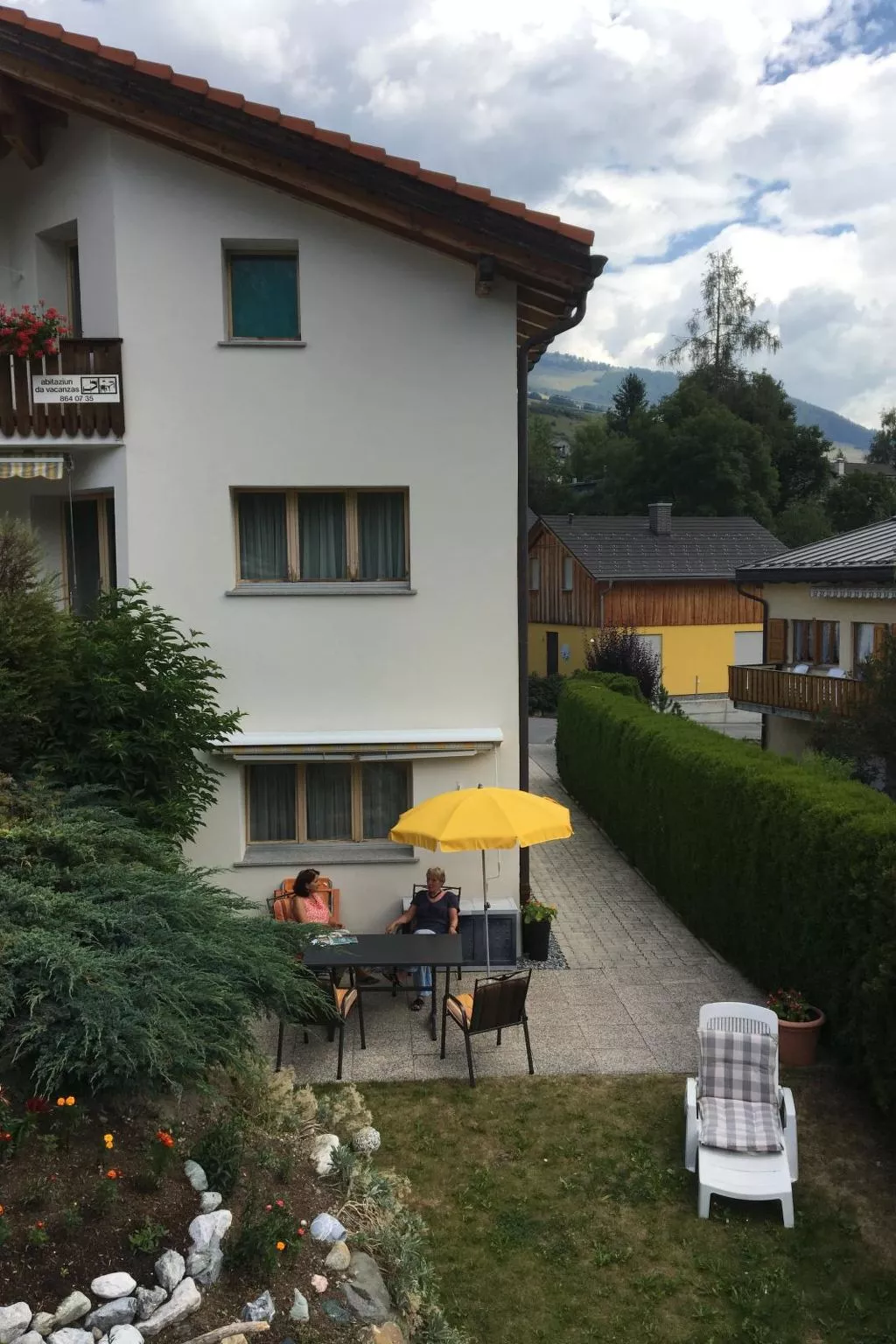Chasa Schmidt, (Scuol). - Draußen
