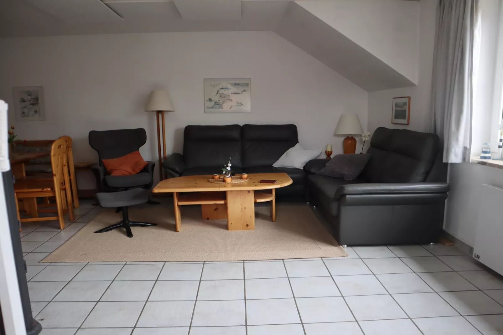 Ferienwohnung Meeresrauschen - Living room