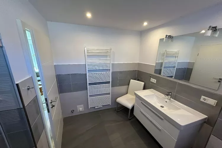 Ferienwohnung Schöne Aussicht - Salle de bain