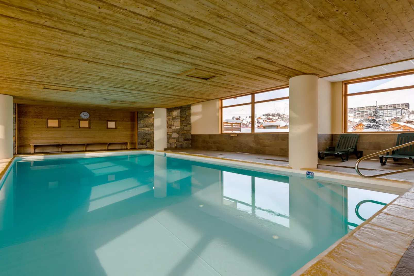 Résidence L'Ecrin des Sybelles 2-Room Cabin Apartment - 6 People OTA - Swimming pool