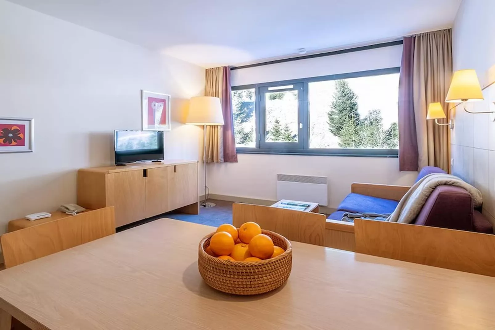 Résidence Pierre & Vacances la Foret Apartment 4 people - 1 bedroom - Salon