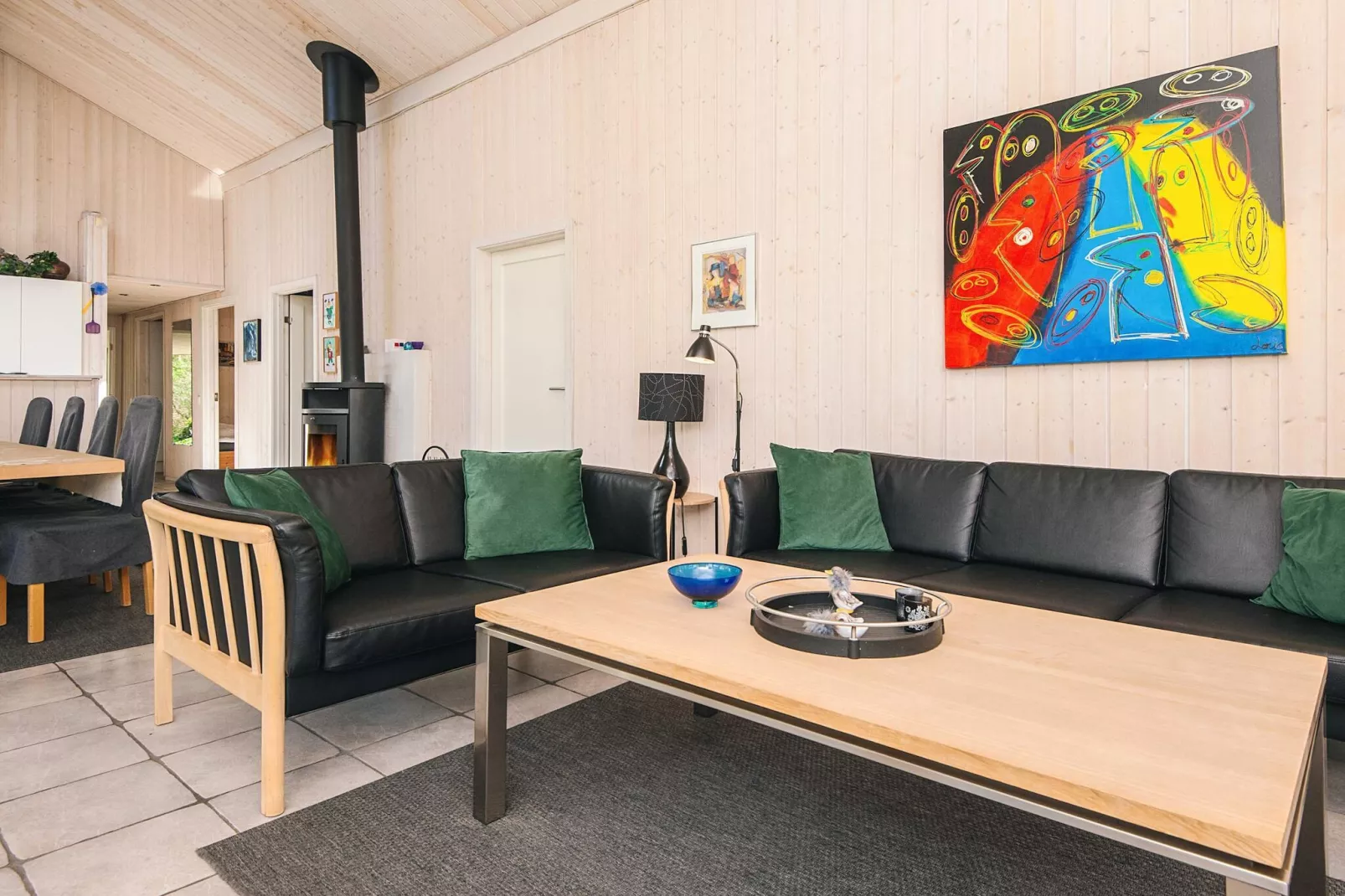 Maison de vacances pour 8 a Oksbøl - Intérieur