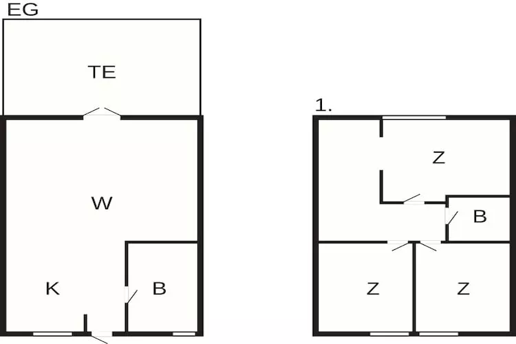 Maison de vacances pour 6 a Skagen-By Traum - Plan