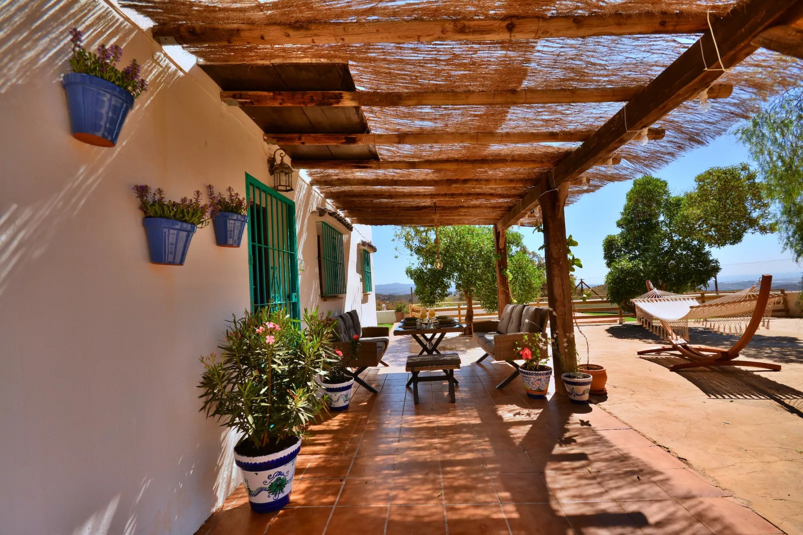 Villa Montes de Málaga - Terrasse/Balkon