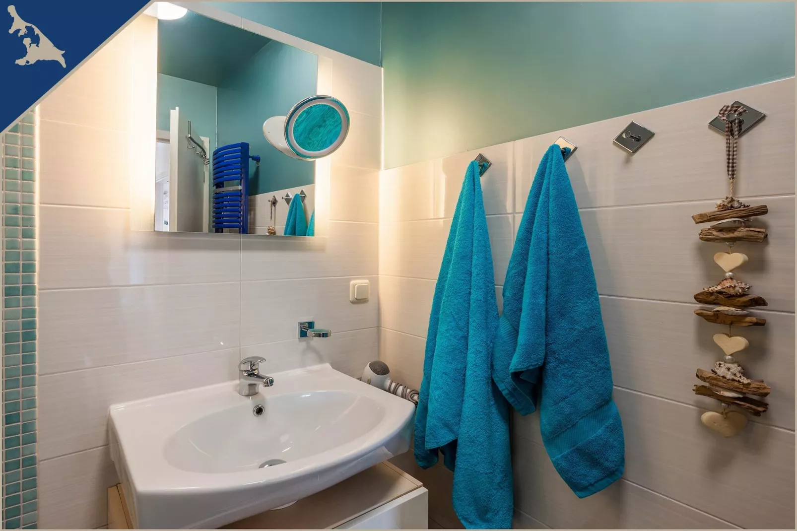 Ferienwohnung am Achterwasser Lütow 4 P - Badezimmer