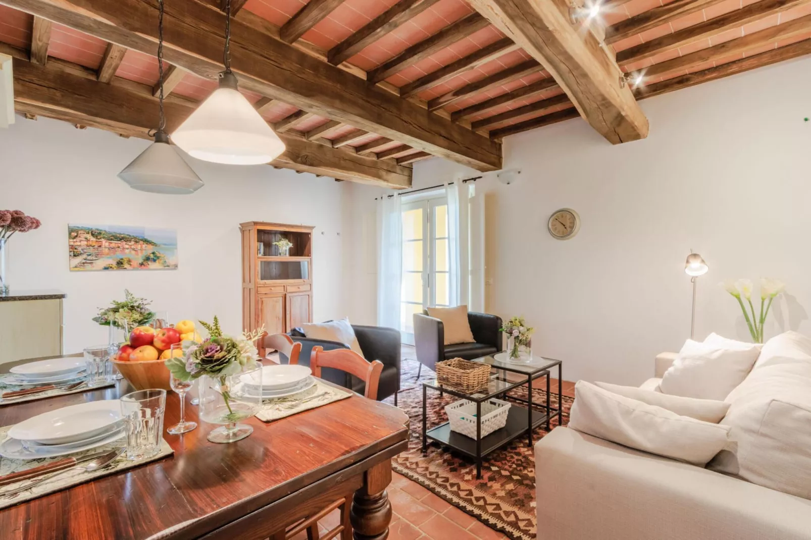Casa Lucchese at Borghetto Farmhouse - Wohnzimmer
