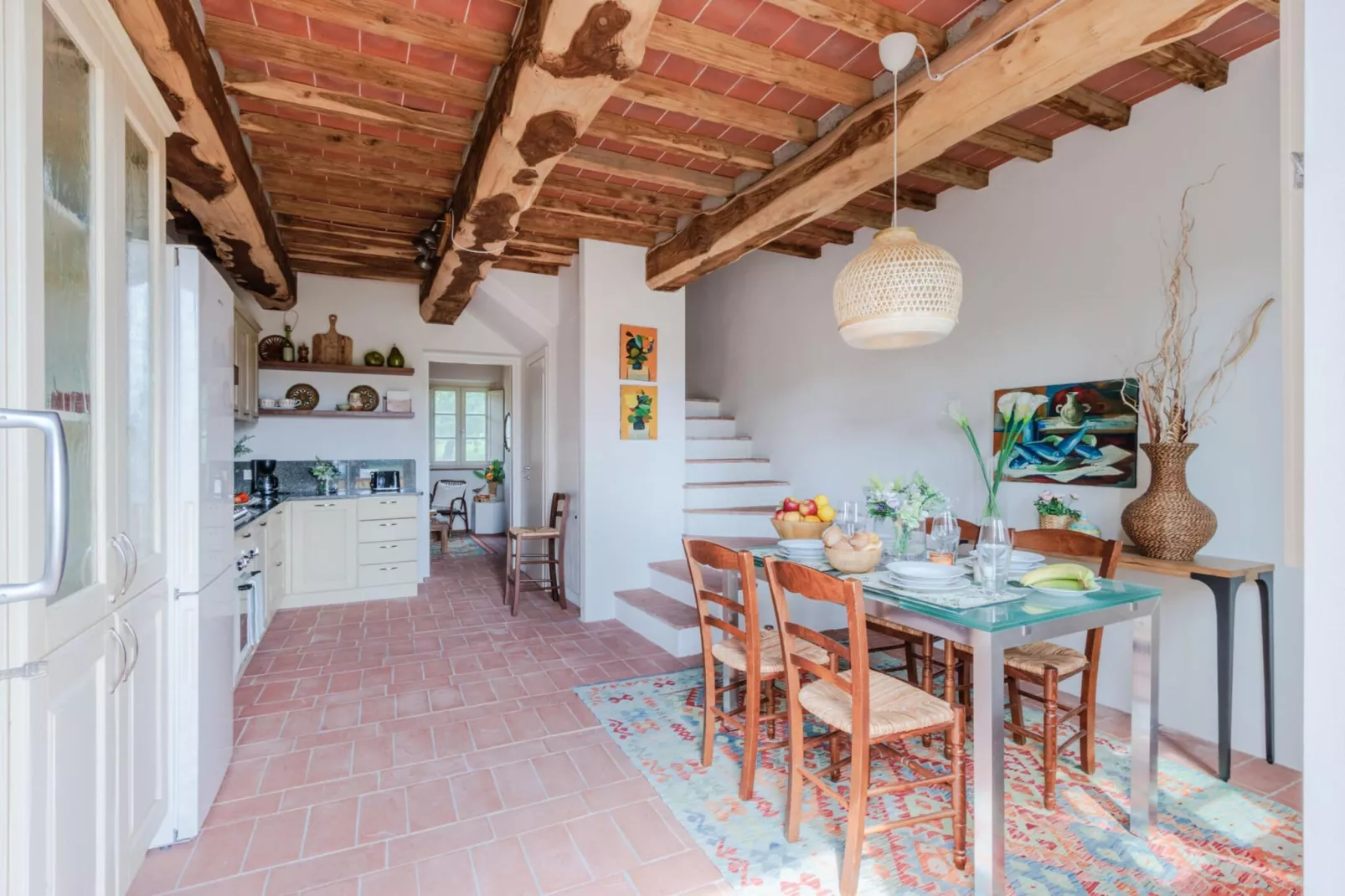 Casa Bellavista at Borghetto Farmhouse - Esszimmer
