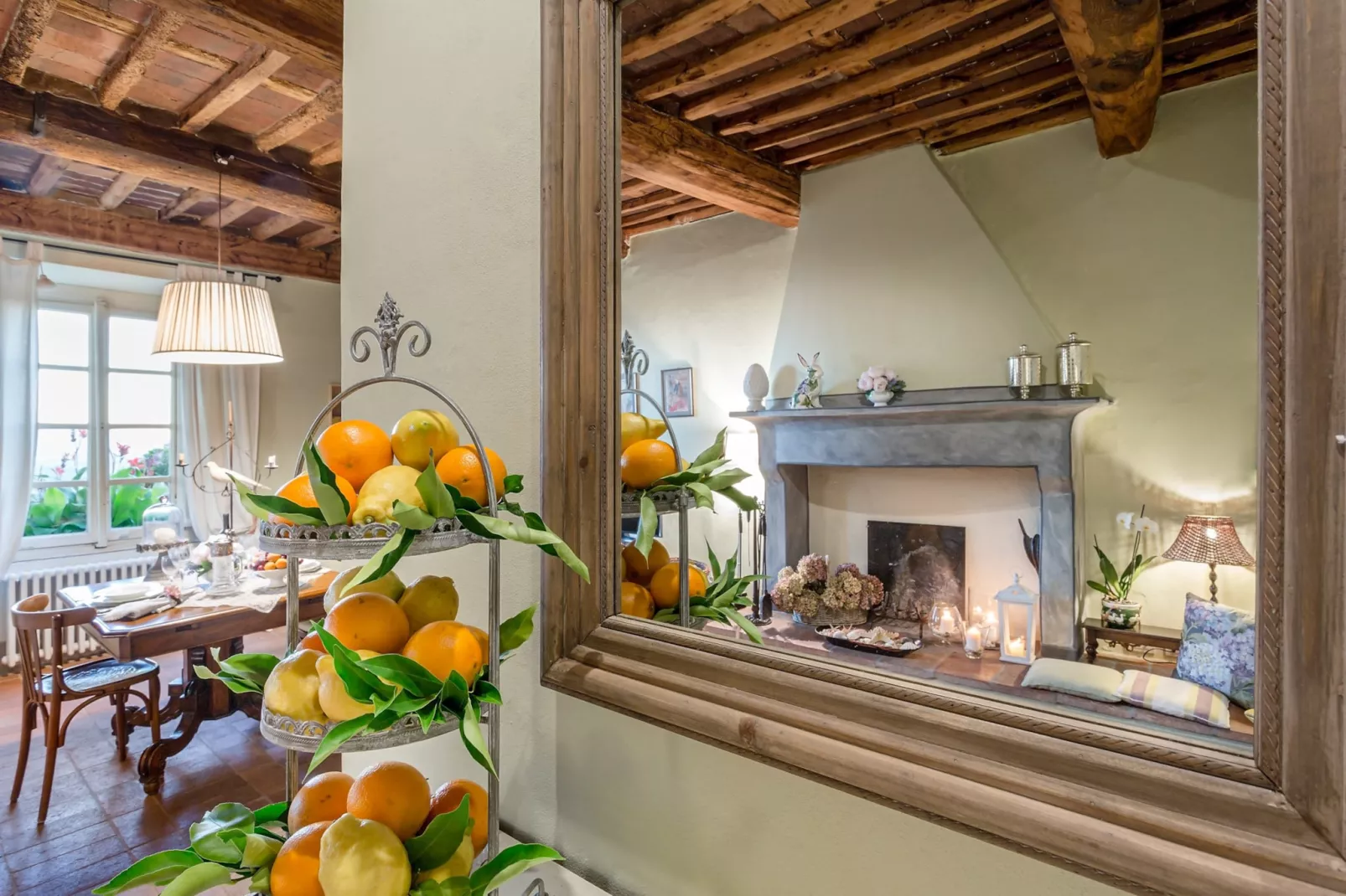 Il Frantoio Farmhouse Apartment - Esszimmer
