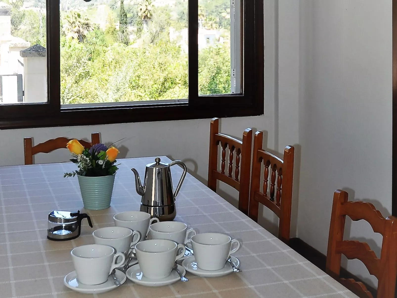 Villa con piscina privada, wifi, aire acondicionado y vistas a montaña ideal pa - Drinnen