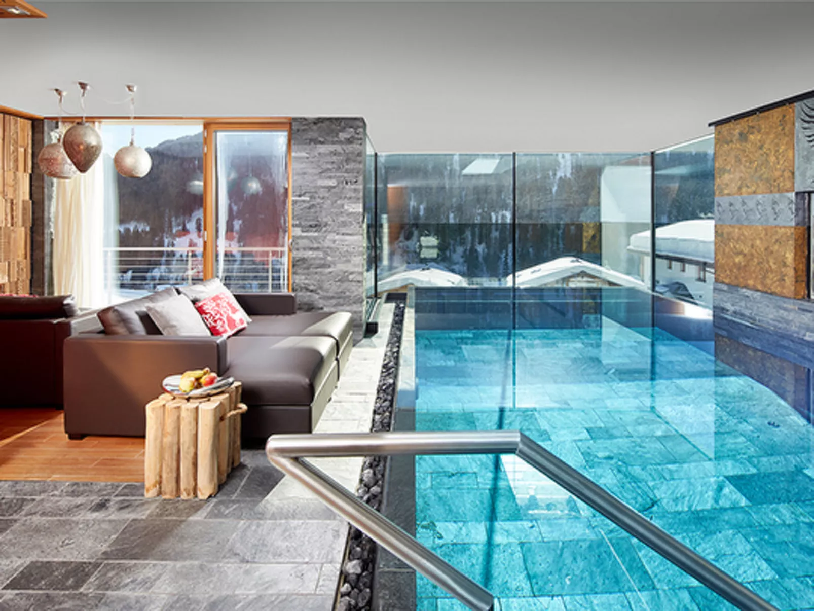 Alpinlodge & spa*****, (Samnaun-Ravaisch). - Drinnen