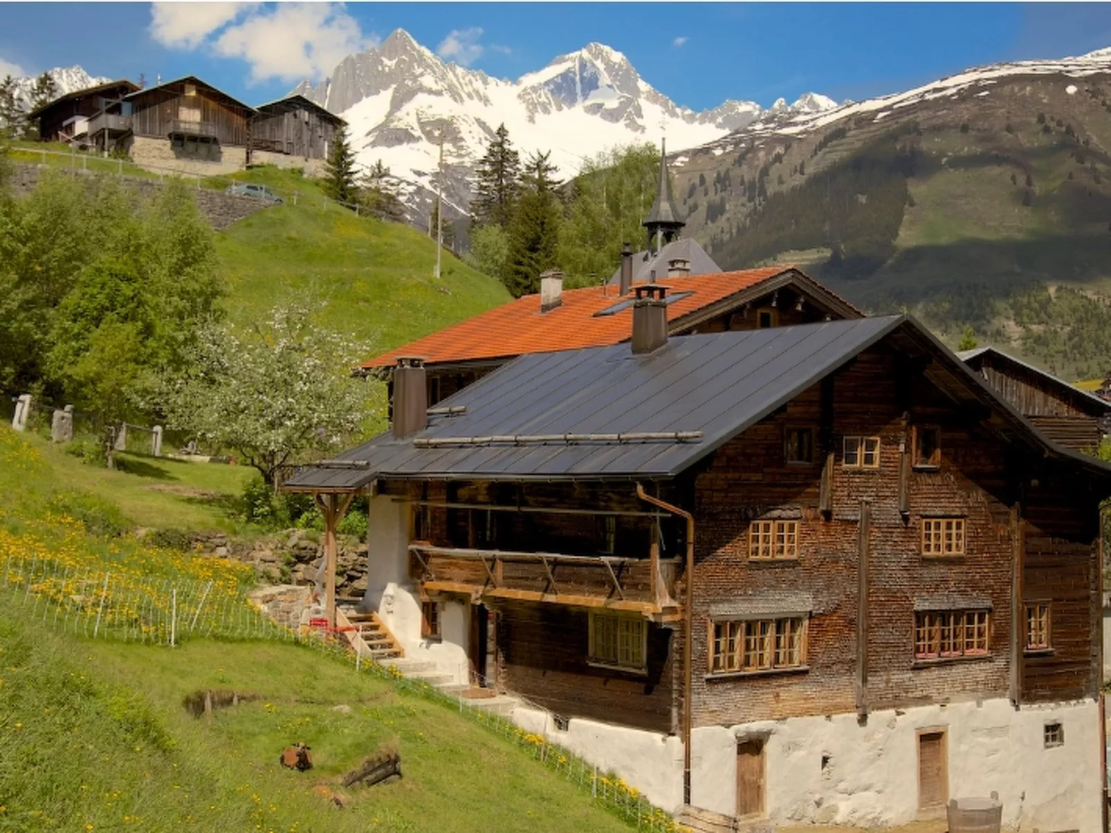 Tgèsa Surrein Giassa10, (Sedrun/Surrein). - Dehors
