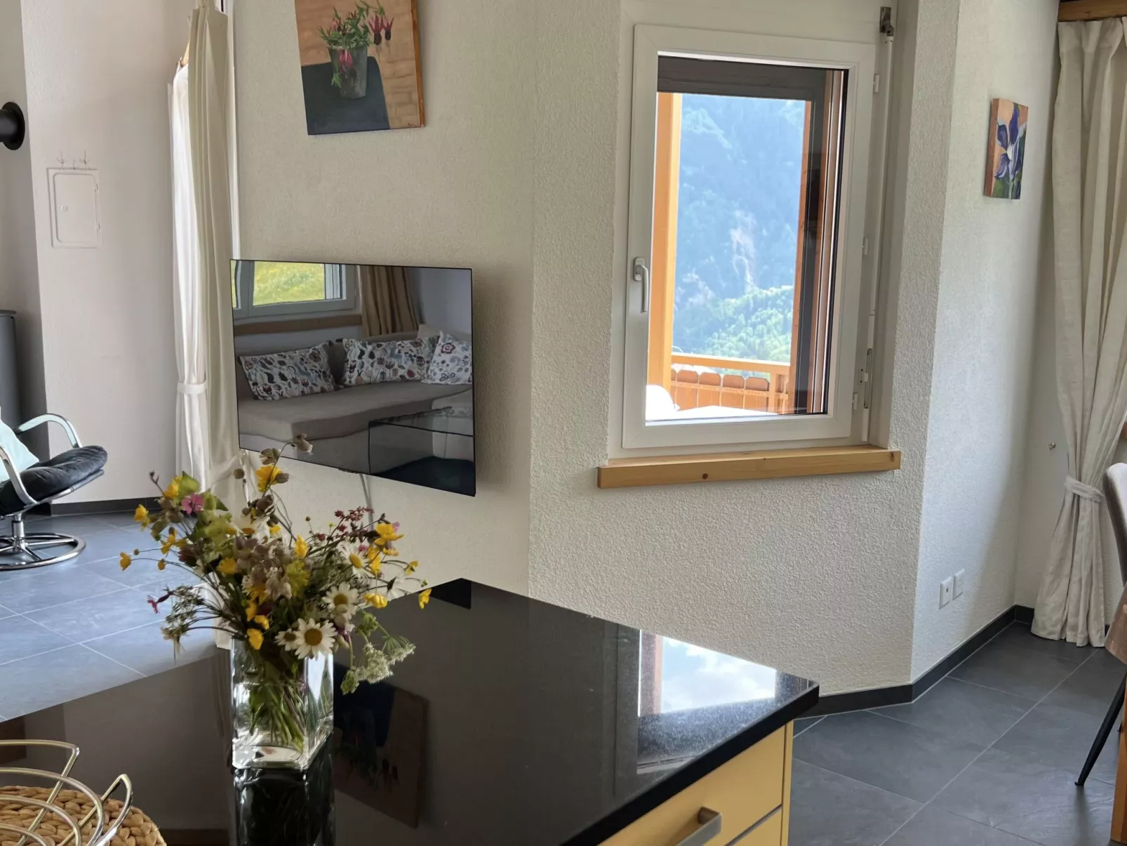 Casa Diala Panorama, (Segnas/Disentis). - Drinnen